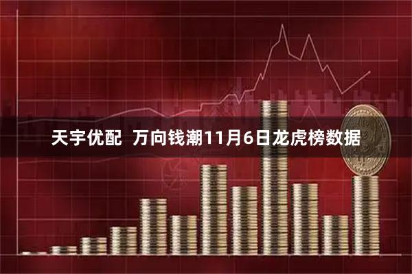 天宇优配  万向钱潮11月6日龙虎榜数据